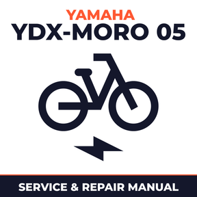 Yamaha YDX-MORO 05 Service and Repair Manual - power assist bicycle workshop manual cover