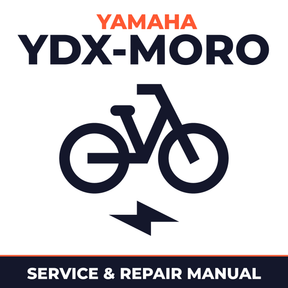 Yamaha YDX-MORO Service and Repair Manual - power assist bicycle workshop manual cover
