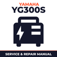Yamaha YG300S Service and Repair Manual - power equipment workshop manual cover