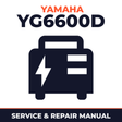 Yamaha YG6600D Service and Repair Manual - power equipment workshop manual cover