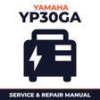 Yamaha YP30GA Service and Repair Manual - power equipment workshop manual cover