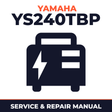 Yamaha YS240TBP Service and Repair Manual - power equipment workshop manual cover
