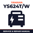 Yamaha YS624T/W Service and Repair Manual - power equipment workshop manual cover