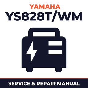 Yamaha YS828T/WM Service and Repair Manual - power equipment workshop manual cover