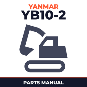 Yanmar YB10-2 Excavator Parts Catalog Manual