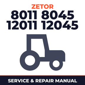 Zetor 8011 8045 12011 12045 Tractor Service & Repair Manual